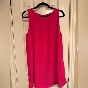 Lulu's Bold Pink Shift Dress